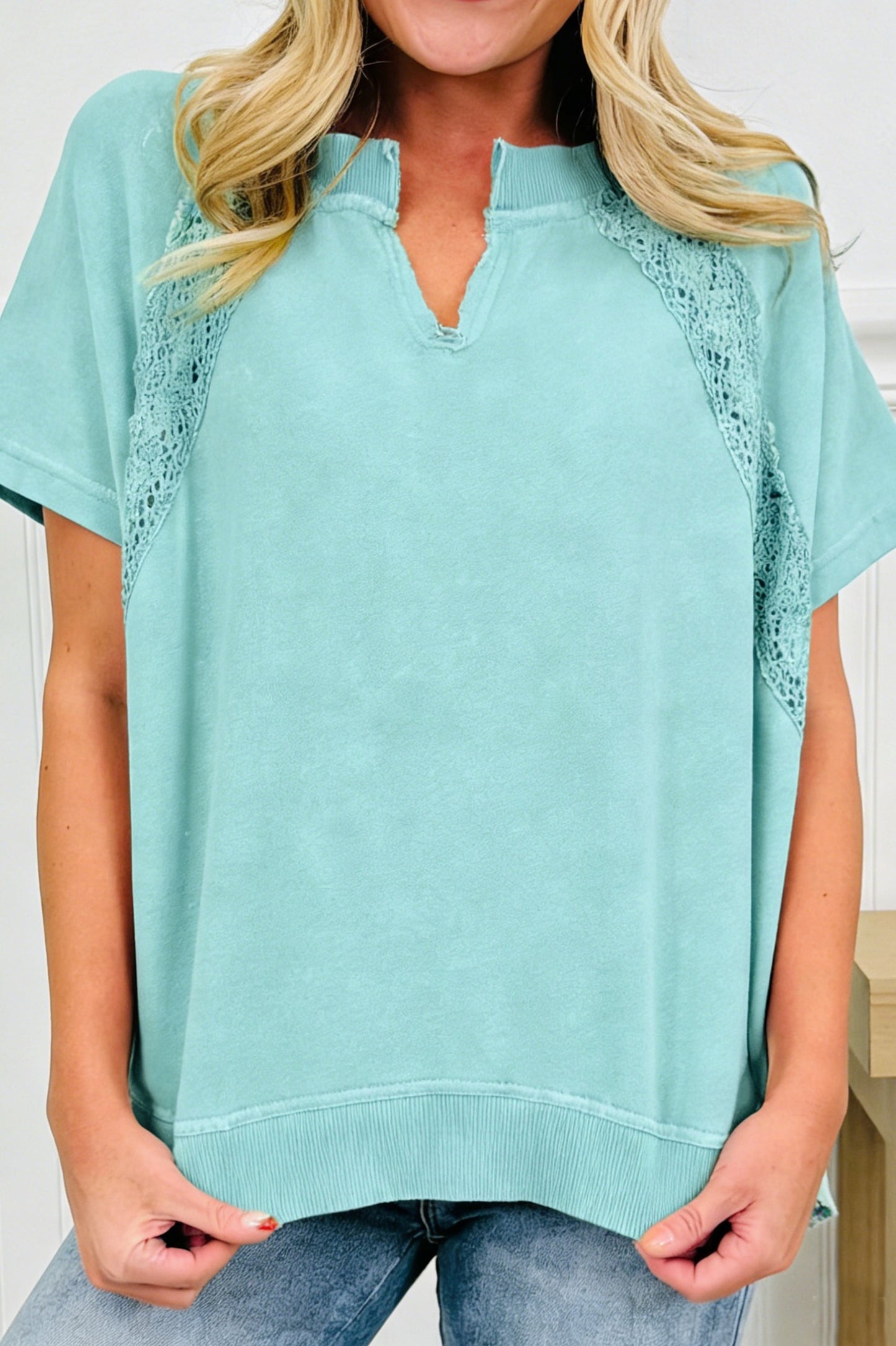 Mint Green Top